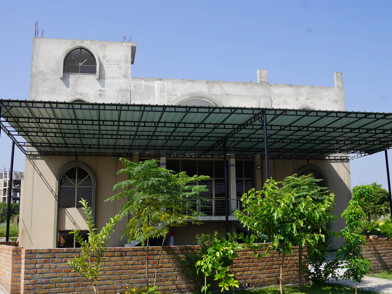 Golra Mosque in Chenab Block, under its covered forecourt